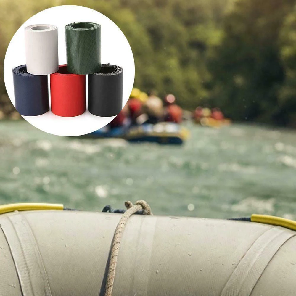 

PVC Repair Patch For Boat Raft Kayak Canoe inflatable sofa Kayak Dinghy Special Waterproof Repair Patch Sticker Kit