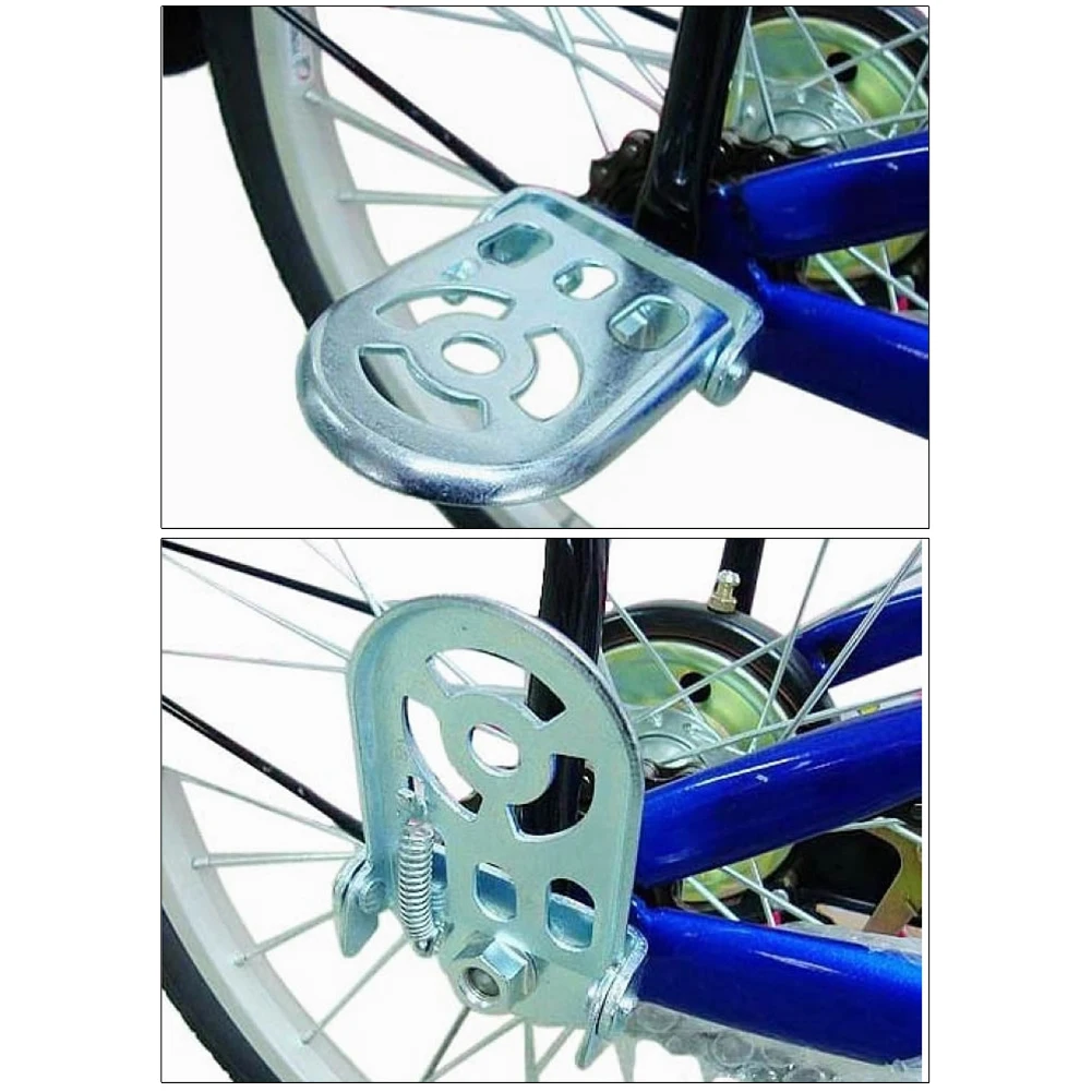 1 Pair Bicycle Folding Foot Rest for Kids Bike Rear Seat Safety Footrest Foot Plates Pedals for Mountain Cycling