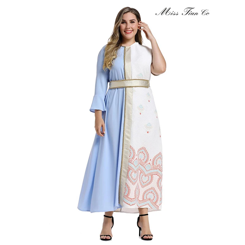 Vestidos De Fiesta De Noche Toleen женское платье трапециевидной формы больших размеров, модное платье из лоскутного жаккарда с бантом и бисером