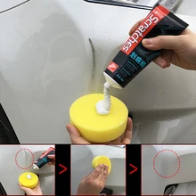 100 мл средство удаления царапин с автомобиля краска инструмент для ремонта тела соединение профессиональная автополировка уход за автомобилем Воск