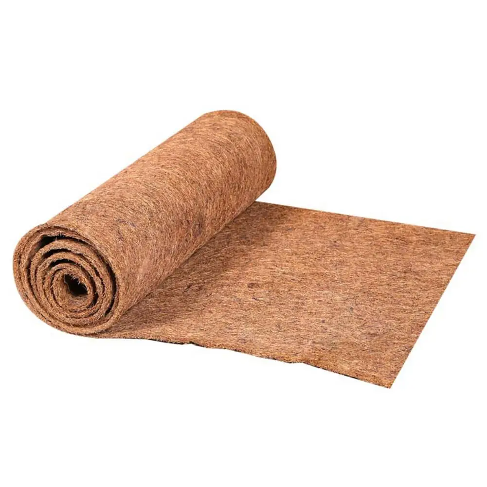 Natural Coconut Fiber Coconut Fiber Mat Flowerpot Decoration Safe Pet Reptile Animal Carpets Such As Tortoises Lizard Coco Liner 