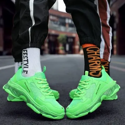 Hip Hop street Sneakers Women Trendy Chunky Dad Shoes Woman Fashion Thick Sole Ladies Platform Shoe tenis zapatillas mujer