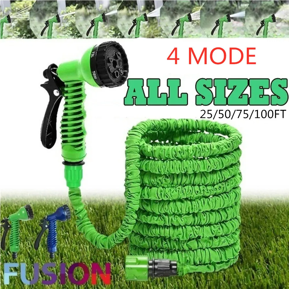 25-100FT Garden Hose Expandable Flexible Water Hose Plastic Hoses Pipe With Spray Gun To Watering Car Wash Spray 25-100FT Garden Hose Expandable Flexible Water Hose Plastic Hoses Pipe With Spray Gun To Watering Car Wash Spray