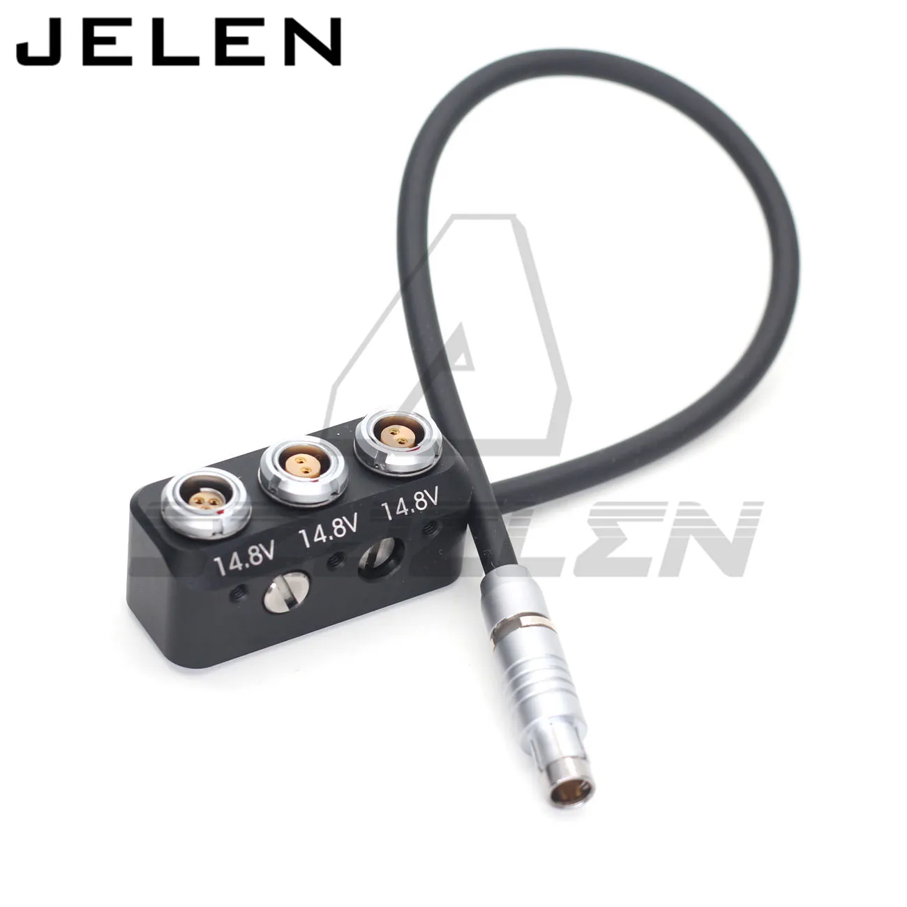 Macho para rs Fêmea de 3 Pinos e 2pin Pinos Conector Duplo Power Out Way Splitter rs 3 2 fêmea de 3 pinos e 2pin duplo power out power way splitter