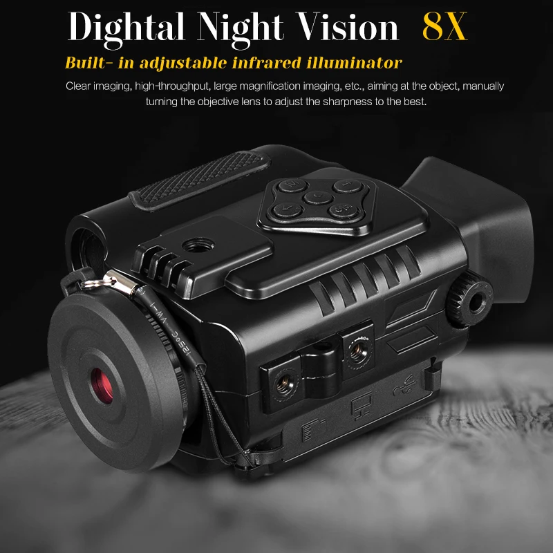 P4 0118 Digitale Nachtzicht Sport Action Camera 5x Zoom Mini Size Nv Camera Monoculaire Voor Sales - Telescope AliExpress