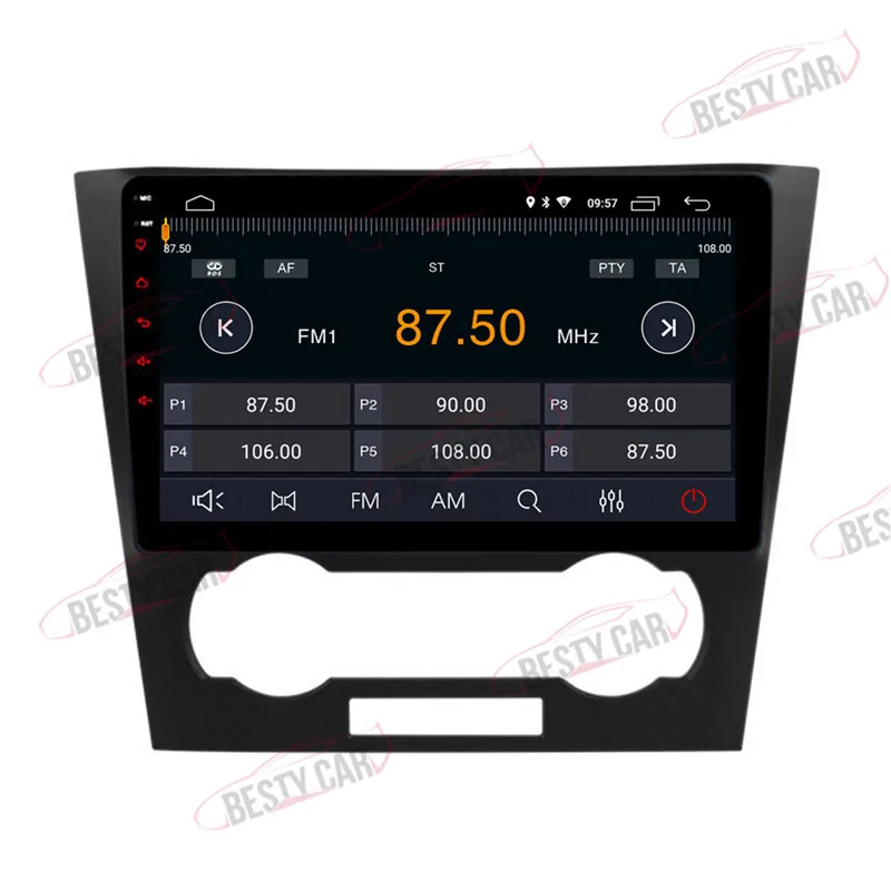 Cheap 9" Android 9.0 Car Multimedia Player Stereo GPS for Chevrolet Epica 2006 -2012  Navigation 2.5D+IPS Bluetooth DVR OBD2 A2DP 4
