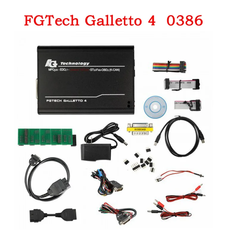 Новое поступление 0386 FGTech Galletto 4 Master V54 BDM-OBD функция разблокировка Версия - Цвет: 0386
