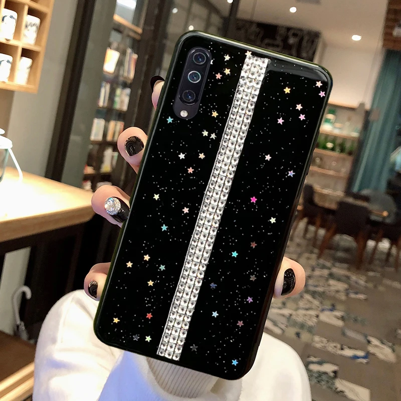 Чехол для Xiaomi Mi CC9 CC9e 9 9T 8 SE Lite Pro 6 6X 5X A1 A2 A3 Pocophone F1 Блестящий Мягкий ТПУ белый