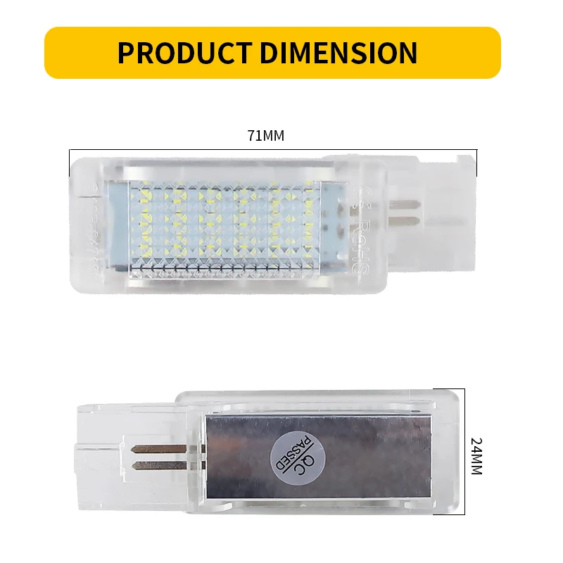 LED Footwell  ȭ ȹ 尩   ¼ Ateca Alhambra Skoda  ޼ VW Passat B6 B7  5 6 Caddy