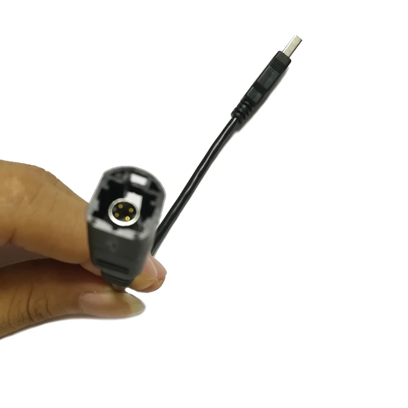 Автомобильный радиоприемник кабель передачи USB шнур адаптера 4 контакта USB разъем для VW Jetta Passat B8 Tiguan для Skoda Octavia, Fabia