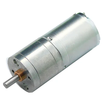 

1pcs 25GA370 Metal Gear Motor DC 6V/12V/24V With GearBox Gearwheel Micro DC Reducer Motor 12/16/26/35/60/130/280/620/1360RPM