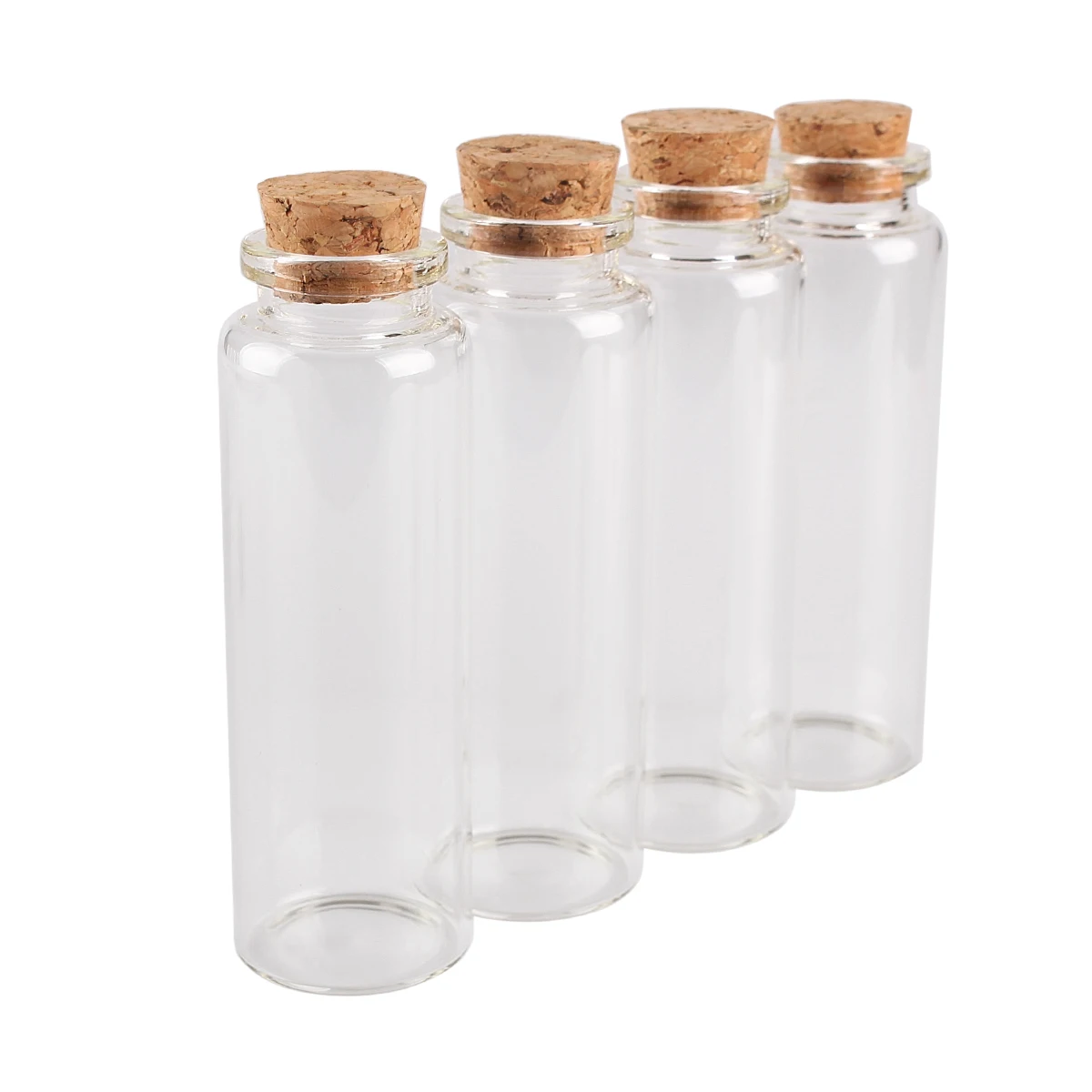 5pcs 45ml 30*90mm Glass Drifting Glass bottle with Cork Lids Potion bottles Jars Wishing bottles for Wedding favors glass bottles storage jar