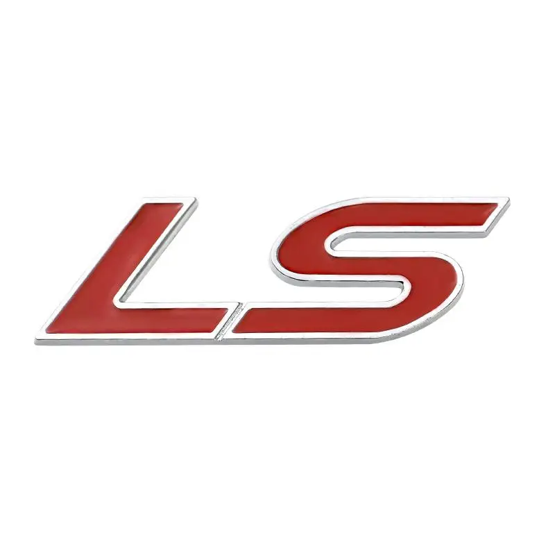 1 3D LS металлический значок-эмблема логотип наклейка - Название цвета: 1