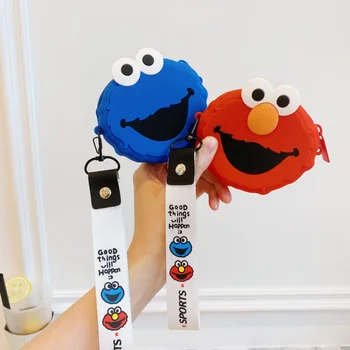 

Creative Cartoon Coin Purse Girls Cute Money Bag Fashion Mini Key Wallets Soft Silica Gel Women Handbags Portable Small Purses