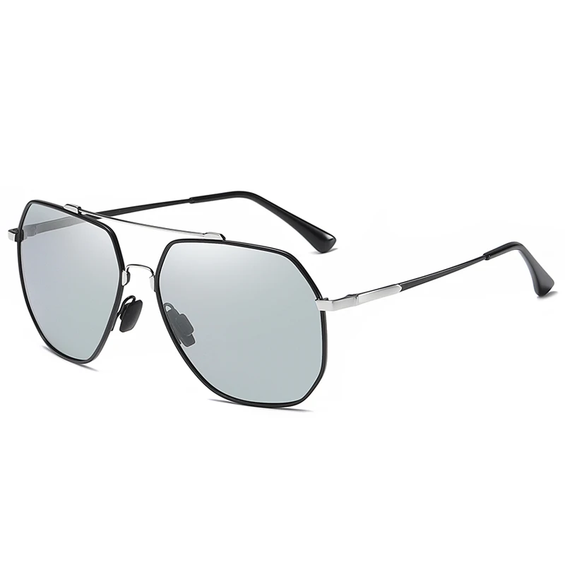 YSO Photochromic Extra-Large Lens Sunglasses For Men Polarized UV