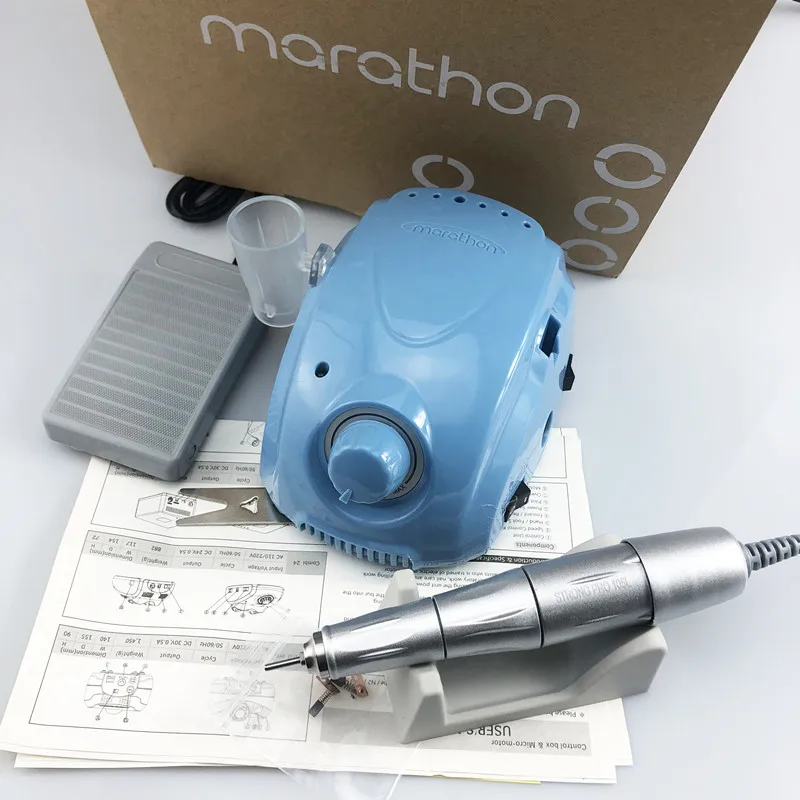 45K Сильный 210 45000 об/мин марафон-Чемпион 3 PRO 105L наконечник электрическая машинка для маникюра Набор для Стоматологическое оборудование MARATHON микромотор