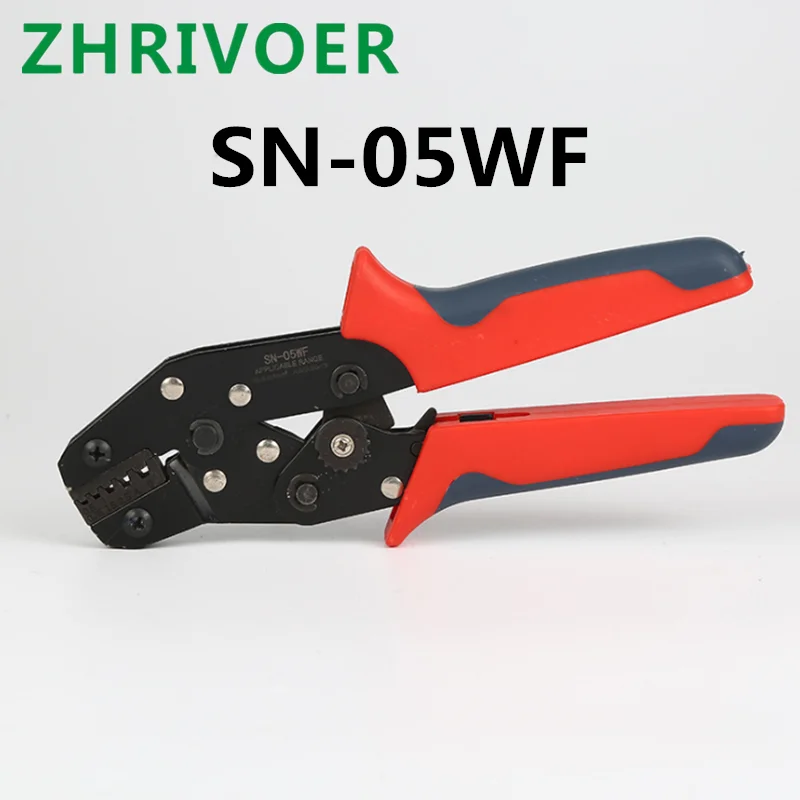 Terminal crimping pliers multifunctional crimping pliers cold pressing terminal insulation ratchet type crimping pliers