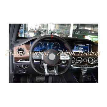

For Mercedes-Benz 2014-2018 change old model to new AMG carbon fiber steering wheel E-class G-class C-class S GLC GLE CLS A