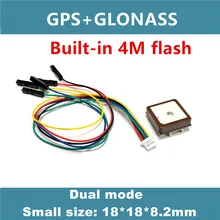 4 m flash gnss gps módulo, gps receber antena, neo m8n solução, gnss módulo, módulo gps duplo, uart ttl nível, GG-1802 pequeno tamanho