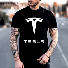 

Tesla Motors Inovation Electric Car Funnynice Awesome T Shirt Best Birthday Gift Short Sleeves Cotton T-shirt