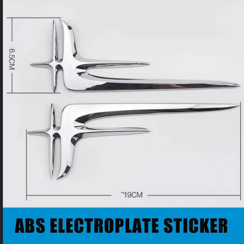 ABS Electroplate Side marker Trunk marker Car Sticker for MERCEDES BENZ C200-c230,c300/e250-e200-e300  C/E Class car sticker