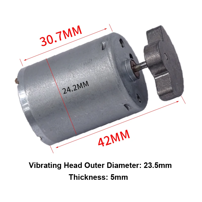 1 шт. DC6V 12V 24V 6000rpm RK370 Вибрационный двигатель для массажа игрушки|Двигатель