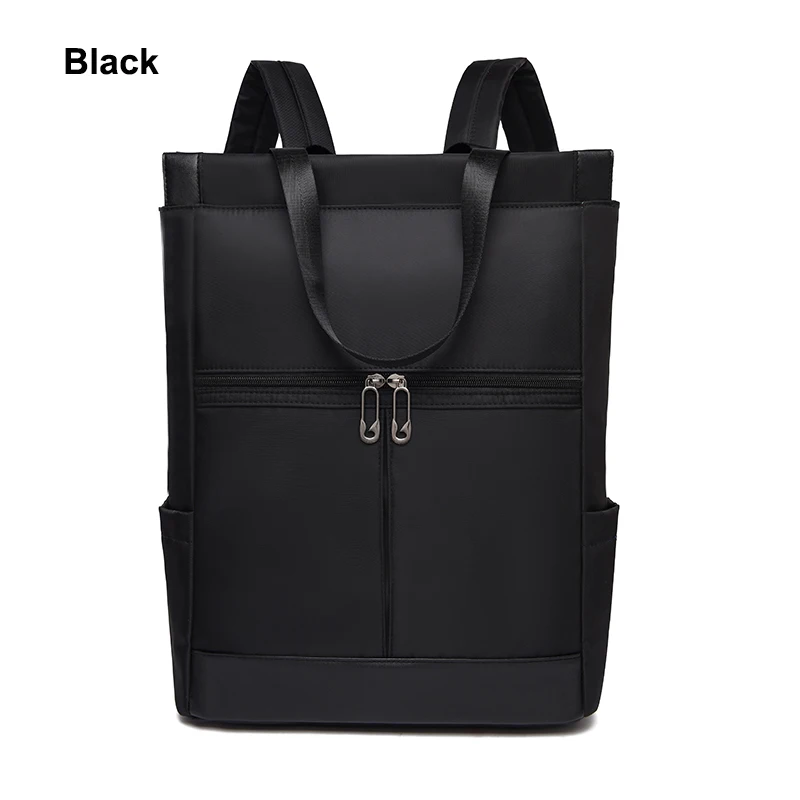 Toposhine Oxford женские рюкзаки модные школьные сумки в консервативном стиле для девочек на молнии Женский Черный дорожный мягкий рюкзак сумка