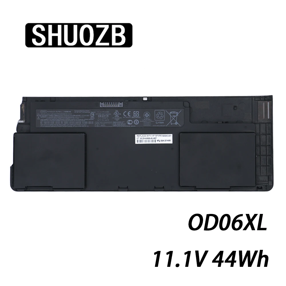 OD06XL Аккумулятор для ноутбука HP Elitebook Revolve 810 G1 G2 G3 Tablet HSTNN-IB4F HSTNN-W91C H6L25AA H6L25UT 698943-001 |