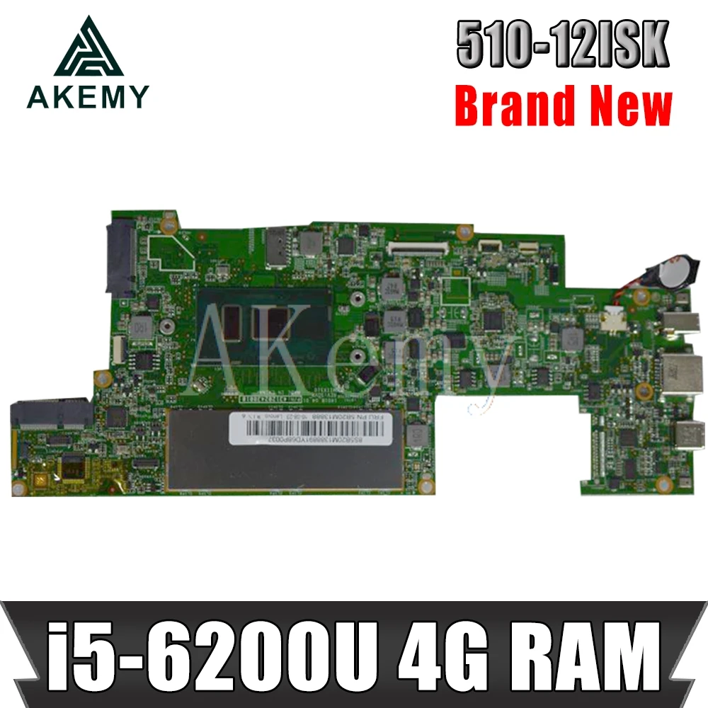 

SAMXINNO For Lenovo Ideapad Miix 510-12ISK Laotop Mainboard MIIX510 Motherboard with i5-6200U CPU 4G RAM