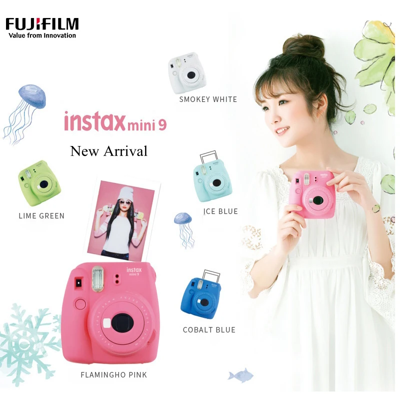 Instax mini9 фото принтер мини карманный принтер ручной фотопринтер