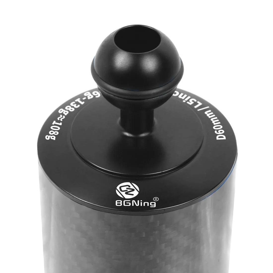 Kaufen BGNing Carbon Faser Float Auftrieb Aquatische Arm Dual Ball SLR Kamera Tauchen Verlängerung Tray für Gopro yi EKEN für DJI OSMO Action