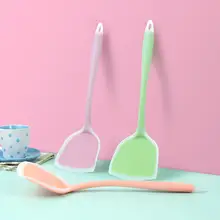Kapmore 1pc resistente ao calor silicone turner espátula antiaderente cozinha turner cozinhar espátula utensílios de cozinha