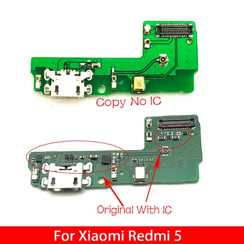 Для Xiaomi Redmi 5 Micro usb зарядное устройство Порт док-станция разъем гибкий кабель плата