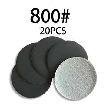 

Tool Sanding Discs Equipment 20pcs Set Wet & Dry Sandpaper Hook & Loop