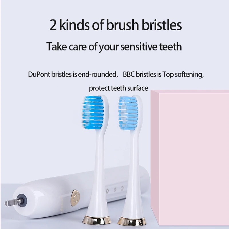 UBALUN Electric Toothbrush Magnetic Suspension Sonic Toothbrush Rechargeable Ultrasonic Electric Tooth Brush 5 8 Attachments UBALUN Electric Toothbrush Magnetic Suspension Sonic Toothbrush Rechargeable Ultrasonic Electric Tooth Brush 5 8 Attachments