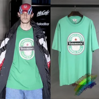 

Oversize VETEMENTS T Shirt Men Women 1:1 Summer Casual Best Quality Embroidery Vetements Short Sleeve Top Tees