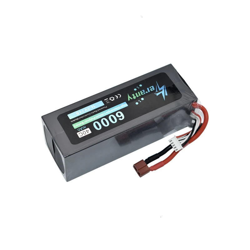 Teranty power 14,8 v 6000mAh 40C литиевая батарея для RC автомобилей лодки запчасти для Дронов 4S 5200mah 14,8 v Lipo батарея T/XT60/JST