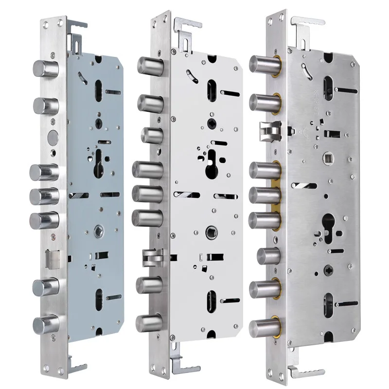 

Intelligent Fingerprint Lock Body Previa 40/30X388 Stainless Steel 6068 Double Quick Active-Active Anti-Theft Door Locks Manufac