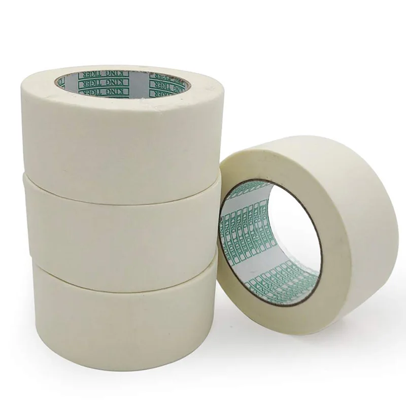 

Masking Tape 4 Rolls Wide Purpose Masking Tape-5cmx50m for Labeling, Painting, Packing,Arts & Crafts
