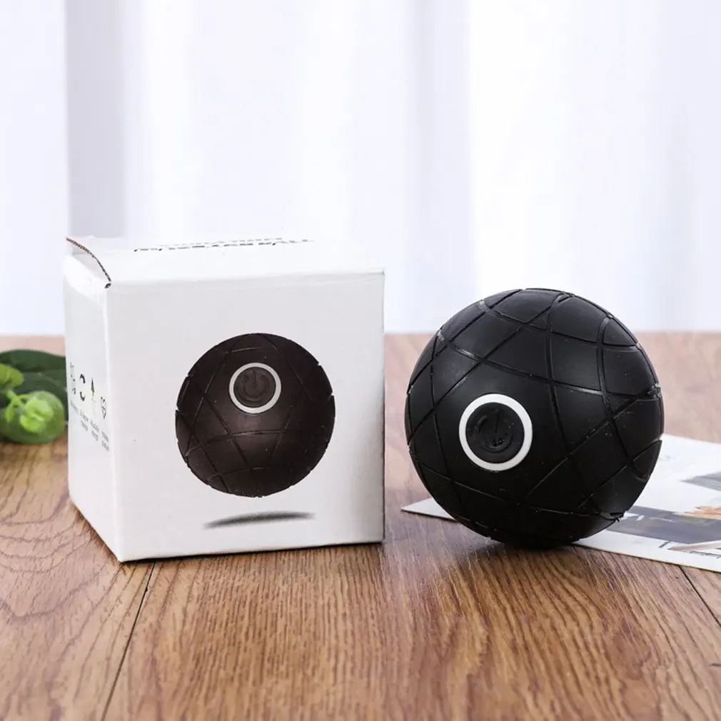 800MAH Waterproof Electric Massage Ball Vibrating Massage Ball USB Rechargeable Roller Training Yoga Fitness Foam Roller