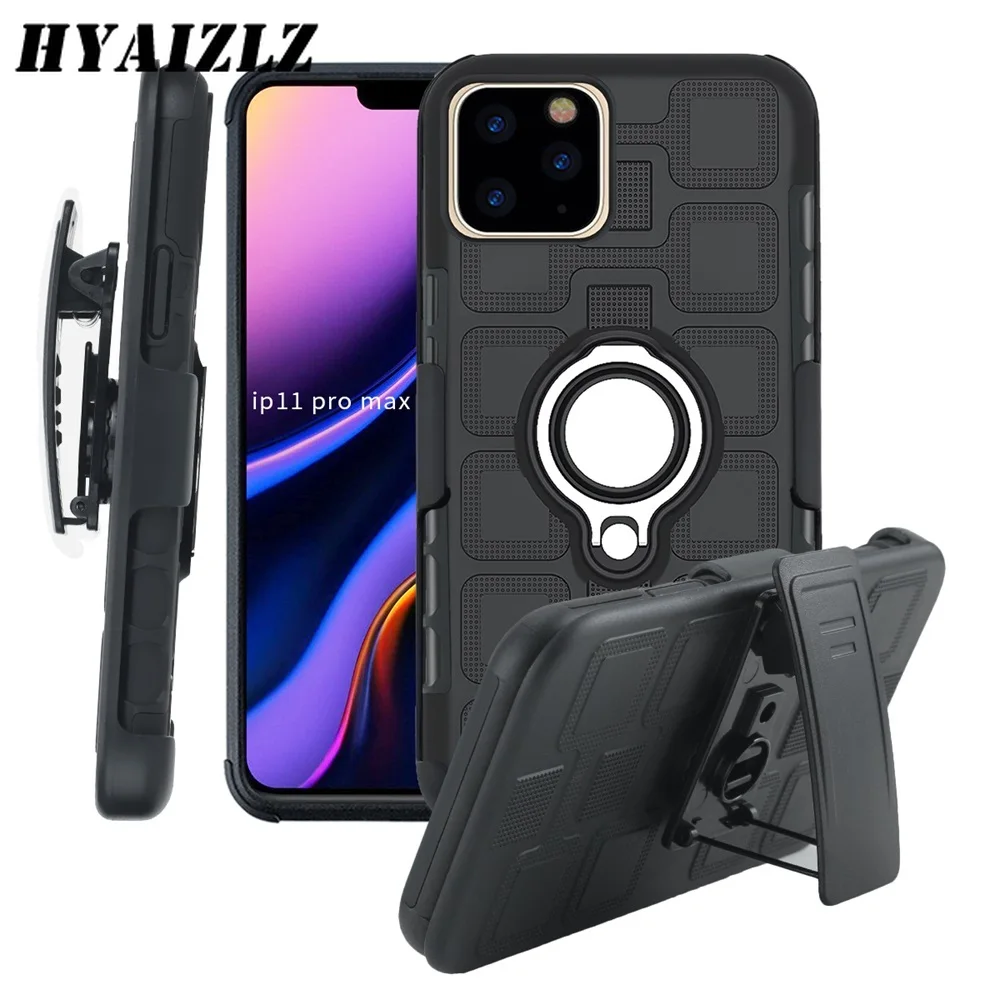 Чехол с зажимом для ремня iPhone 12 mini 11 Pro Max XS XR X 7 8 6 Plus прочный ударопрочный