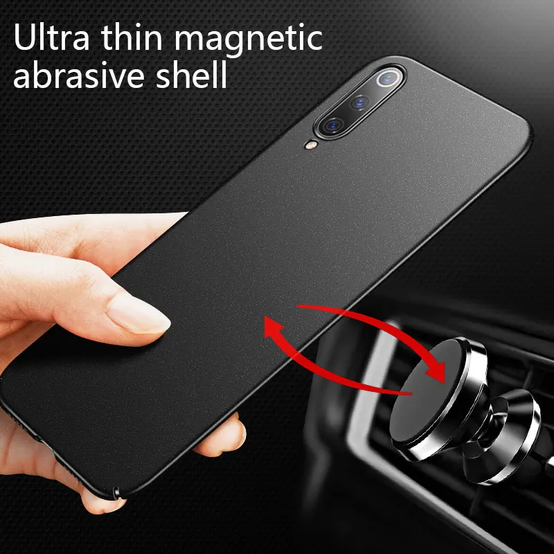 Ультратонкий Магнитный Жесткий матовый чехол из поликарбоната для телефона Xiaomi