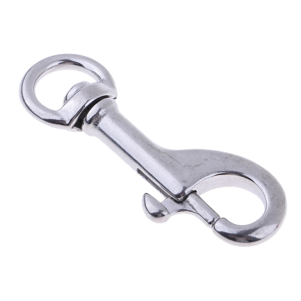 

316 Stainless Steel Snap Hook with Single End Trigger Bolts for Diving 68mm