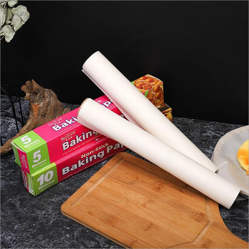 Greaseproof Oven Bakeware Baking Cooking Paper Baking Paper Parchment Paper Rectangle Baking Sheets for Bakery BBQ Party