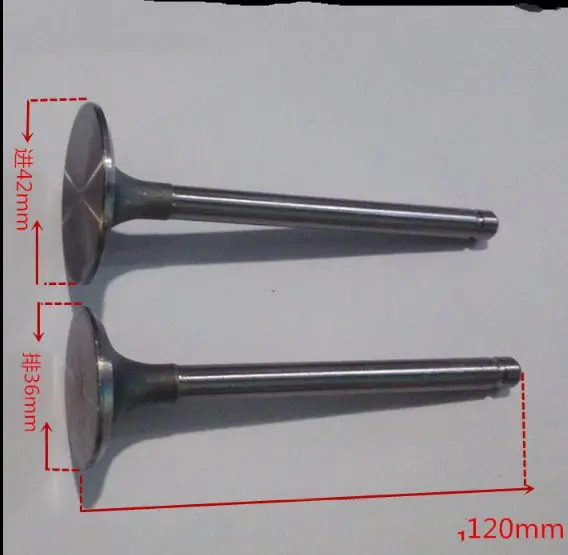 

OEM Quality! Intake&Exhaust Valve Kit fits for Weichai K4100D/4102D/495 Water Cooled Diesel Engine,30KW Generator Parts