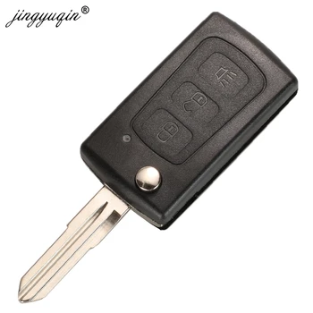 Keyforkess 3 pulsanti Flip pieghevole custodia per chiave a distanza Shell per Great Wall Hover Haval H3 H5 Keyless Entry Fob sostituzione della copertura della chiave