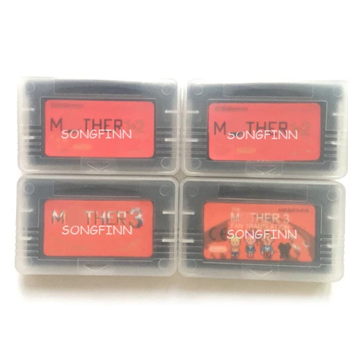 Mther 3 Mther 1-2 видеоигры на английском языке, картридж, консольная карта для 32 бит, портативная консольная система для плеера