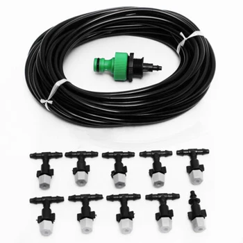 

13Pcs/set Micro Drip Irrigation Auto Self Plant Watering Garden Hose System Nozzle Mistering Dripper Greenhouses