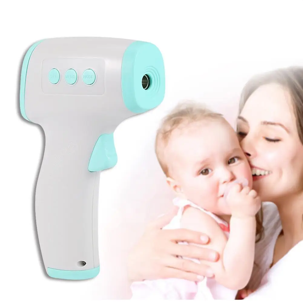 

Handheld Non-contact Infrared Accurate Fast-read Forehead Digital Thermometer Non-contact infrared measurement precise and safe