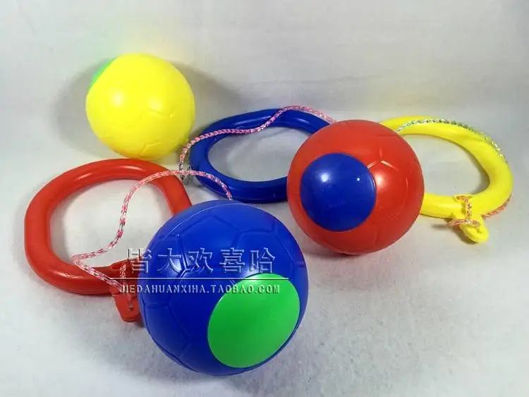 После 80 Toy Bounce классический одноногий круглый шар Ностальгический мяч одноногий качающийся мяч 10-30 юаней